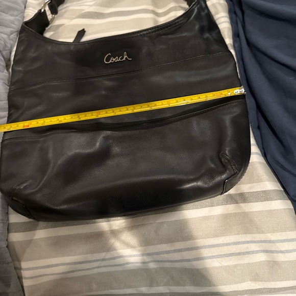 Coach Black Leather Hobo Bag - Picture 8 of 13